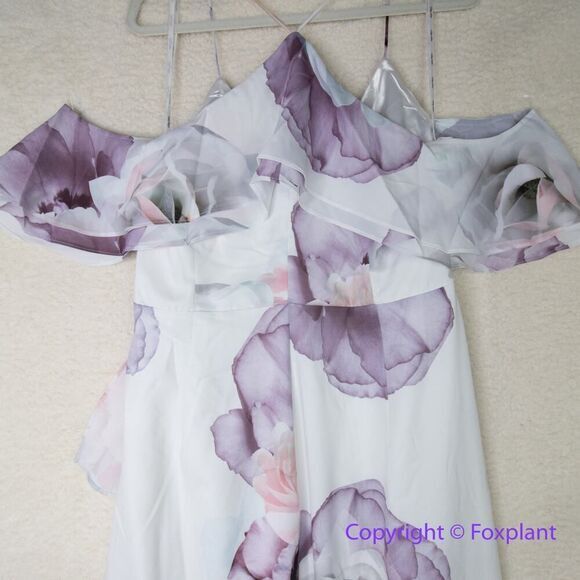 New! City Chic Sweet Bella‎ Maxi Dress - ivory, women's plus size 16 - Picture 9 of 16